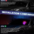 thumbnail image 2 of LED Display Licking Lip Light Cars Flex Led Screen For Car Decor Light USB, 2 of 8