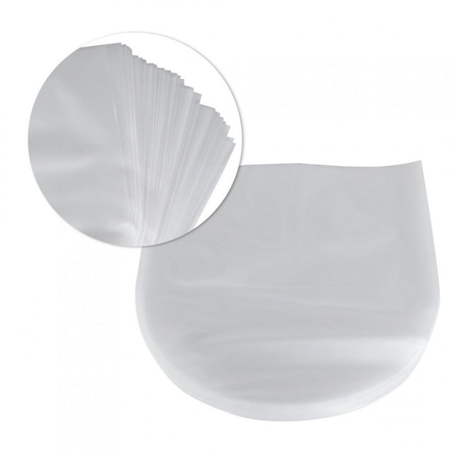 Fyydes 50 Pcs 12 Po Sac de Protection Anti-Statique pour Disque Vinyle /LD Résistant aux Rayures, Sac de Protection pour Disque Vinyle, Sac de Disque