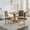 Gray1, variant on French Decor Chairs Set of 2, Louis Dining Chairs with Square Backrest and Exquisitely Carved Solid Wood Frame for Living Room, Kitchen, Restaurant,Gray