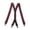 Wine, variant on SGFCWSX Men's X-Back Suspenders, Elastic 4-Clip Adjustable Formal Casual Wine