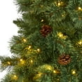 thumbnail image 5 of Nearly Natural 9' Pine Artificial Christmas Tree Prelit with 650 LED Lights, Green, 5 of 8