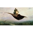 thumbnail image 2 of Vasnetsov, Viktor 18x12 Gold Ornate Wood Framed with Double Matting Museum Art Print Titled - The Flying Carpet at Magic carpet, 2 of 4