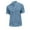 1-Light Blue, variant on Eyelet Shirts for Men Summer Solid Color Slim Fit Short Sleeve Tee Blouse Casual Fashion Travel Vacation Beach Tops