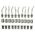 thumbnail image 3 of Backpack Bag Clip Strap Set30 Pieces Backpack Bag Strap Management Tool Buckle Web Dominator Elastic Strings Achieve More, 3 of 8
