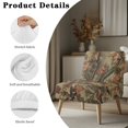 thumbnail image 6 of HELLHERO Woodland Leaf Camouflage Pattern Elastic Bottom Anti-Wrinkle Armless Accent Chair Cover Comfort Material Armless Chair Slipcover for Armless Couch, 6 of 6