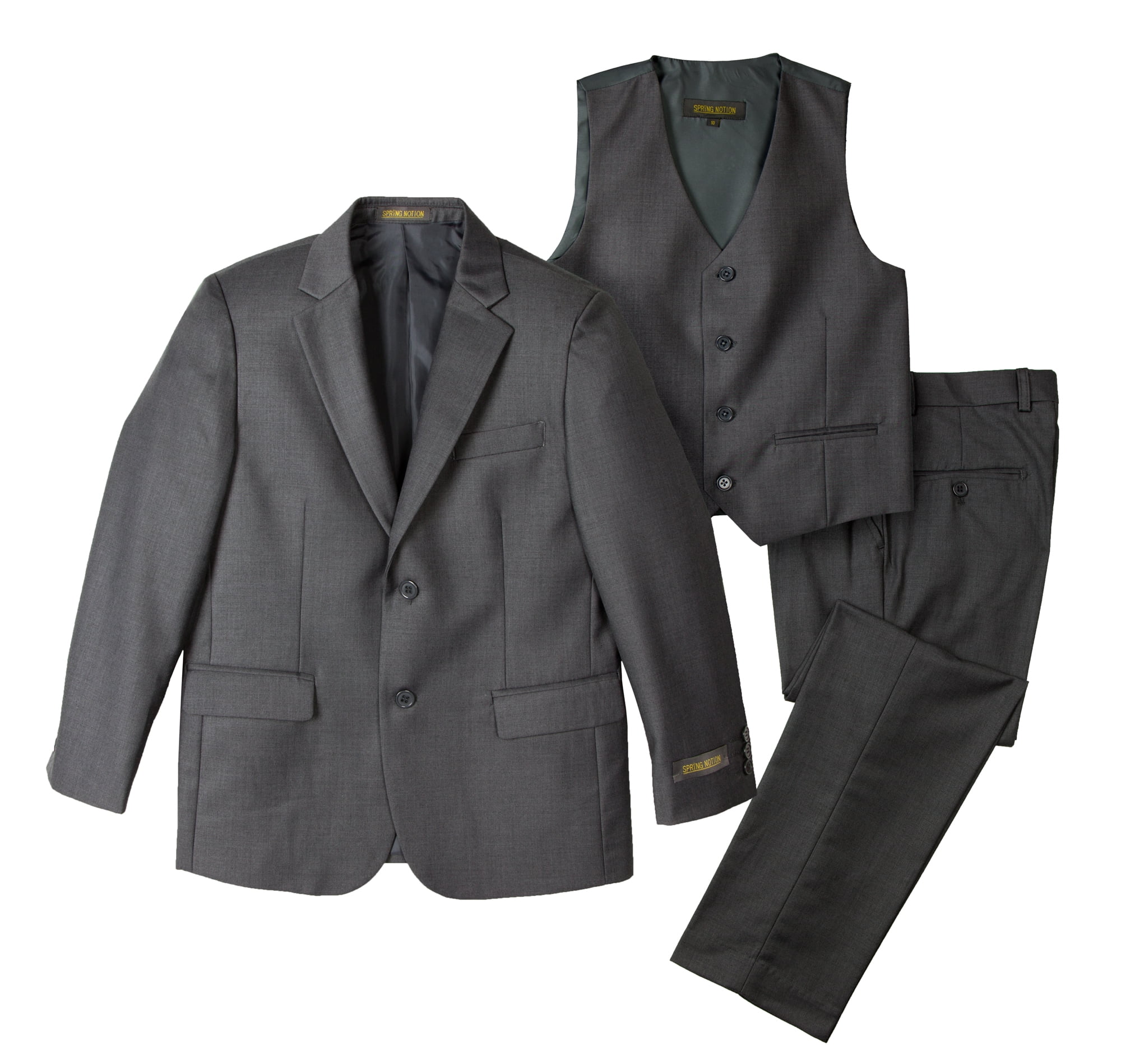Spring Notion Big Boys Four Buttons Suit Vest Waistcoat