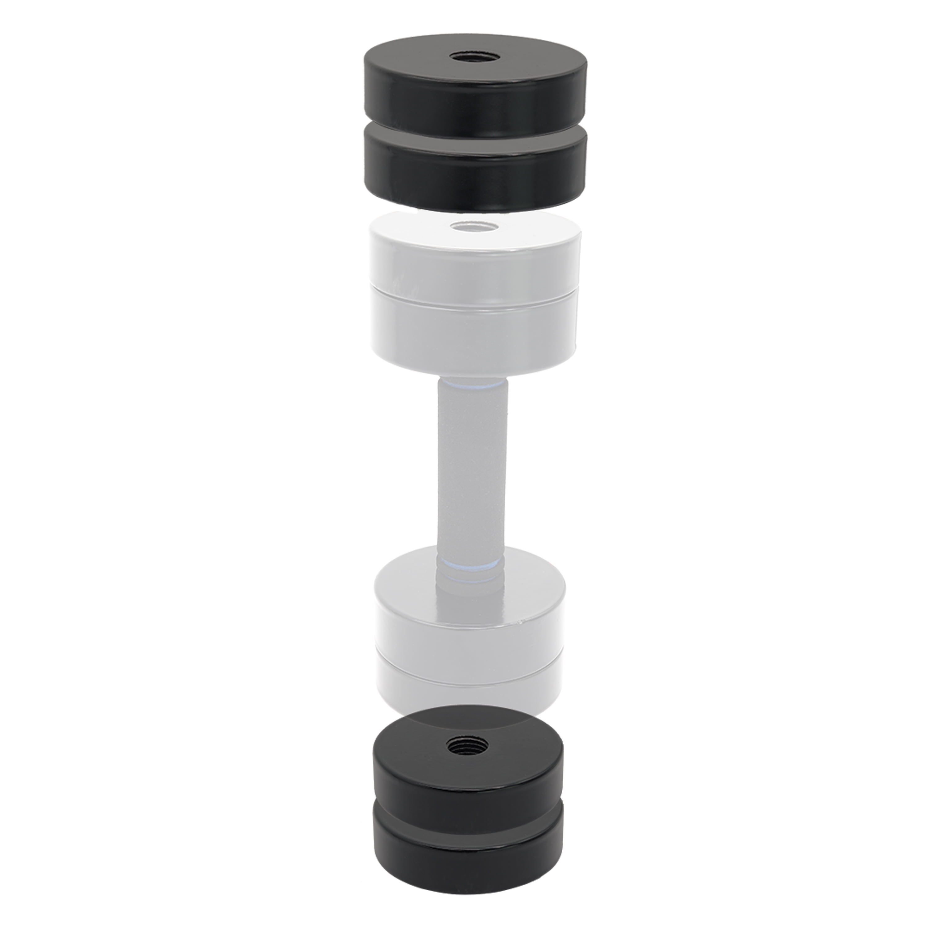 CAP 10lb Plate Pack Addition for the Threaded Adjustable Dumbbell (2.5lb x 4)