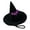 F, variant on shenmeida Halloween Pet Hats Adjustable Cute Pet Witch Hat for Small Dog Cat Cosplay Cone Witch Hat with Pumpkin Bat Flower Ornaments Halloween Pet Costume Accessories for Pet Halloween Cosplay