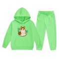 thumbnail image 3 of Gaexia School Uniform Boys Tracksuit Sweatpants Hoodie Set Warm Up Suit Loose Fit Hoodie Sets 2 Pieces Sweat Suits for Boys, 3 of 3