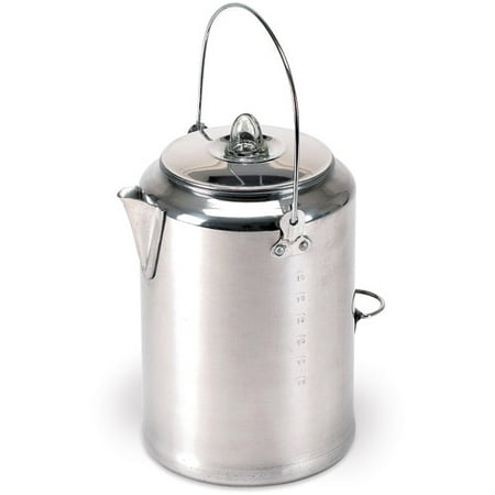 Aluminum Percolator Coffee Pot, 20 Cup