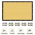 thumbnail image 6 of Shade&Beyond 04'x 50'Privacy Screen Fence 90% Blocking Heavy Duty Shield Mesh Fence for Outdoor Patio Lawn Garden Balcony，Sand, 6 of 6