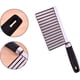 thumbnail image 3 of Cuchillo cortador ondulado de acero inoxidable, herramienta para cortar patatas, zanahorias, patatas fritas, verduras, patatas fritas, cortador ondulado de acero, 3 of 5