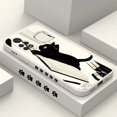 thumbnail image 2 of Funda de teléfono de gato travieso para Xiaomi Redmi Note 13, 12, 12S, 11, 11S, 10, 10A, 10T, 10S, 9T, 9, 8, 7 Pro Plus, 10C, 9T, 4G, 5G, 2 of 5