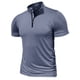 thumbnail image 1 of pstuiky camisetas de hombre, Camiseta de verano para hombre, transpirable, cómoda, de color sólido, de secado rápido, de manga corta y cuello redondo camisas casuales para hombre l, 1 of 5