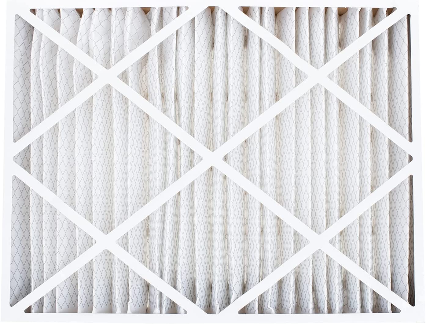 Buy Filterbuy 24.5x27x5 MERV 8 Pleated HVAC AC Furnace Air Filters for