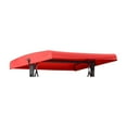 thumbnail image 2 of Kingtowag Swing Chair Canopy with Side Holes and Replaceable Roof, Outdoor Courtyard Swing Green Top Cover for Rain and Sun Protection, Weather-Resistant (Red), 2 of 4