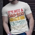 thumbnail image 2 of Mens Its Not A Dad Bod Its A Father Figure V2 Unisex Jersey Crewneck Tshirt, 2 of 6