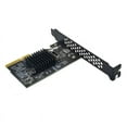 thumbnail image 6 of USB3.2 Expansion Card GEN2X2 20Gbps PCIE 4X Adapter TYPE-C Front A-KEY/TYPE-E, 6 of 7