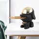 thumbnail image 3 of Creativo perro escultura baratijas organizador de escritorio Animal artesanía bandeja de almacenamiento para dormitorio, , , Bar, decoración Negro mayimx Escultura decorativa, 3 of 9