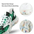 thumbnail image 7 of Shamrock Or Green Clover Leaves Pattern Walking Shoes for Men Woman Lightweight Tennis Fashion Elastic Sports Shoes Cushion Basketball Shoes, 7 of 7