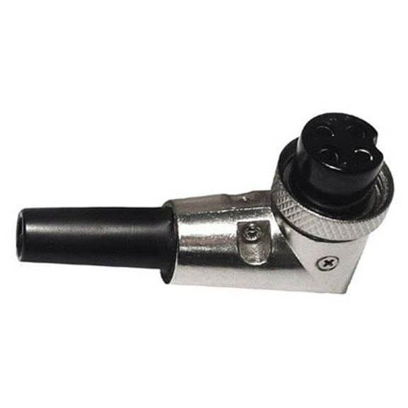 4 Pin Right Angle Microphone Connector - Bulk