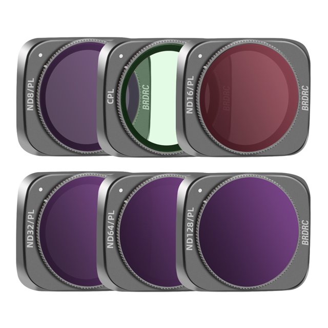 Filtros compatibles con Air 2S Drone (CPL+ND8PL+ND16PL+ND32PL+ND64PL+ND128PL) Ndcxsfigh Para estrenar