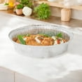 thumbnail image 6 of Pack of 30  Round 7" Aluminum Foil Take-Out Pans with Board Lids,  Baking, Meal Prep, 6 of 6