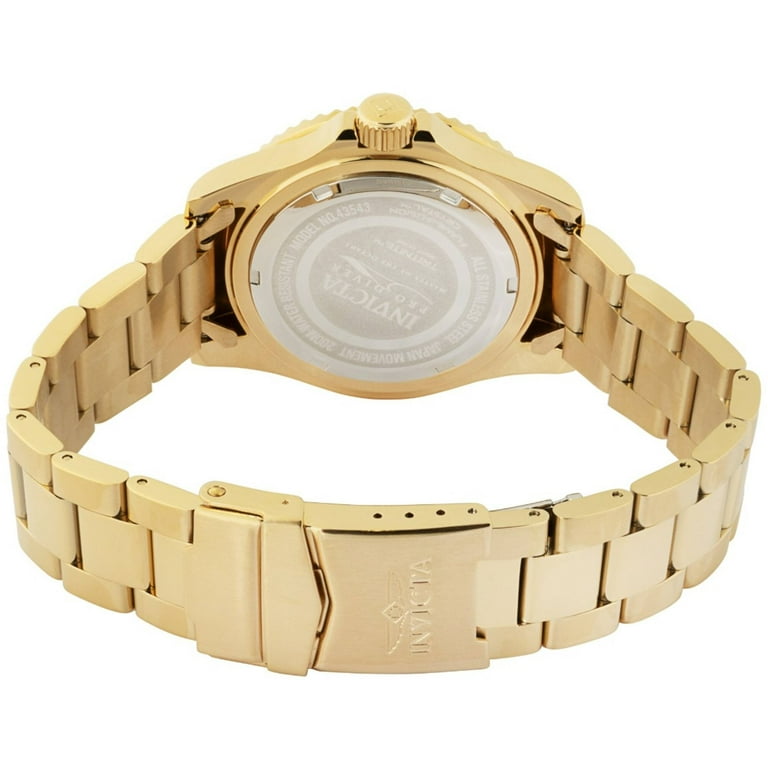 インビクタ 40mm プロダイバー オートマチック ゴールド×グリーンダイヤル Invicta Men's Pro Diver 40mm Green Dial Gold Stainless Steel