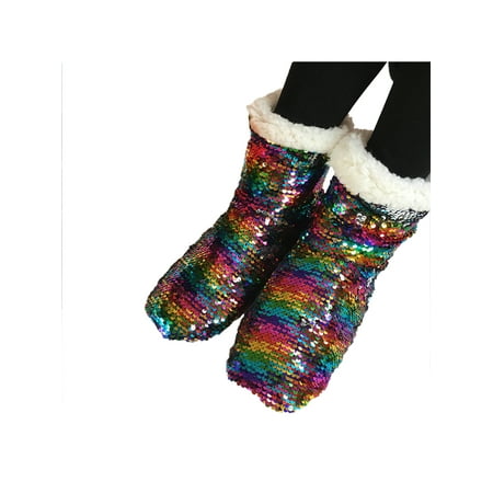 

Gomelly 1-2Pair Women Ankle Boots Slippers Indoor Floor Shoes Non-Slip