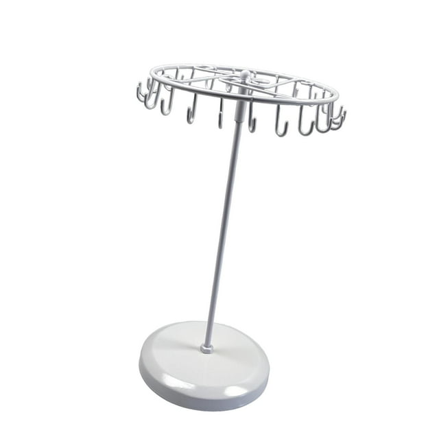Soporte giratorio para joyería jinwen estante de presentación de joyería para accesorios de pulsera 20 cm x 34 cm