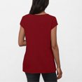 thumbnail image 3 of yillto Womens Basic Tee Short Sleeve Plain Round Neck Shirts Solid Color Causal Tunic Tshirts Tops, 3 of 7