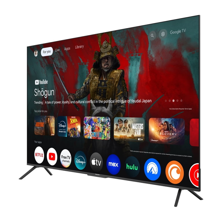 Philips 85” Class 4K Ultra HD (2160p) Google Smart LED TV