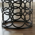thumbnail image 6 of FirsTime & Co. Bronze Interlocking Circles End Table, Modern, Painted, Round, Metal, 16.5 x 16.5 x 22 in, 6 of 8