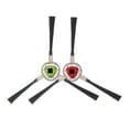 thumbnail image 2 of Juego de 2 cepillos laterales de alta eficiencia para accesorios de aspiradora robótica Combo113 R113840; Reemplazo de cepillo lateral de 2 piezas, 2 of 9
