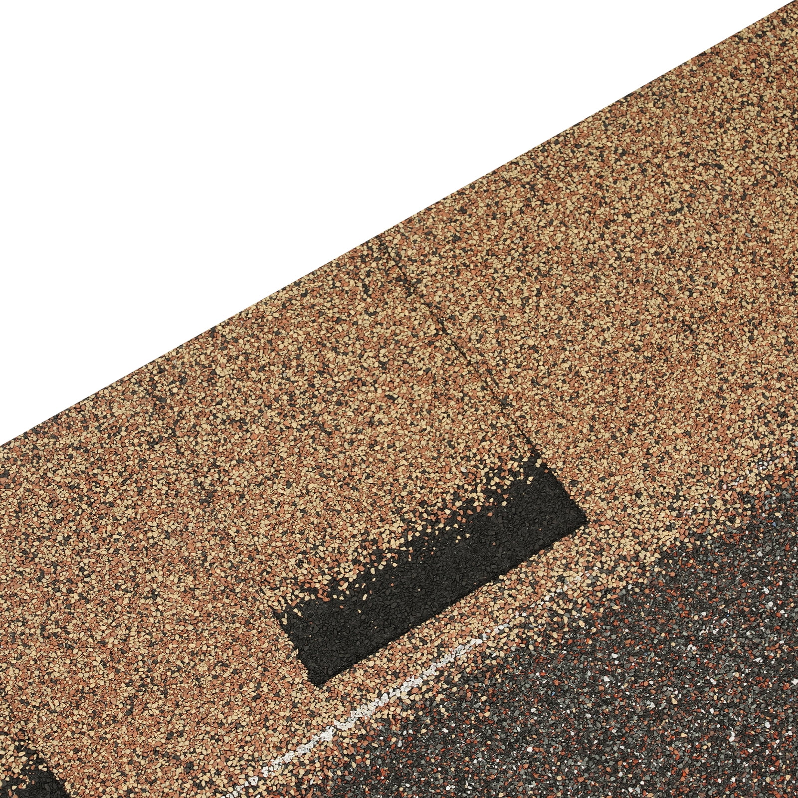 Roofing Shingles, Asphalt Shingles Roof Tiles, 16Pcs Asphalt Roof Shingles (Gold)