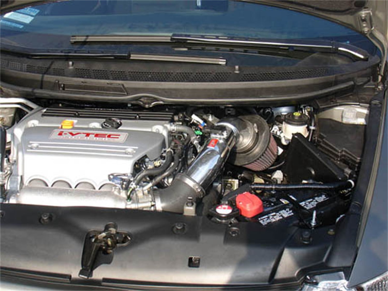 Injen 06-09 Civic Si 2.0L 4Cyl. Coupe & Sedan Polished Short Ram Intake Fits select: 2021 TOYOTA TUNDRA DOUBLE CAB SR/SR5, 2006-2011 HONDA CIVIC SI