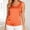 Orange Tops, variant on Women Casual Blouses Simple Summer Sleeveless O-Neck Tank Tops Solid Color Basic Tee Shirt For Ladies Comfortable Everyday Wear Leisure Dailywear