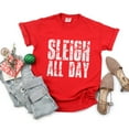 thumbnail image 6 of Sleigh All Day Block Distressed - Women's Garment Dyed Graphic T-Shirt, 6 of 7