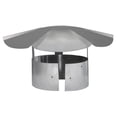 thumbnail image 1 of Tapa de chimenea imperial de acero galvanizado de 7 cm (paquete de 4), 1 of 1