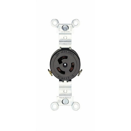 Industrial Grade Locking Receptacle 125 Volt