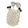 thumbnail image 4 of Ropa de una pieza de verano para bebé, monos sin mangas con estampado de patrones de corazón para niñas pequeñas, para uso diario, 73cm, 4 of 5