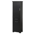thumbnail image 4 of Tcbosik Tall Storage Cabinet with Adjustable Shelf, 68.4"H Bathroom Cabinet with Door and 2 Drawers, Modern Cupboard for Kitchen, Living Room, Black, 4 of 9