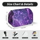 thumbnail image 5 of Disketp Purple Bubble Abstract Art Estuche de Lápices de Doble Capa con Tapa Abatible y Cremallera, Organizador Escolar para Adolescentes y Adultos, 5 of 7