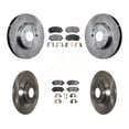 thumbnail image 1 of Transit Auto Front Rear Disc Brake Rotors and Ceramic Pads Kit for Car 2013-2015 Mazda CX-5 K8T-101566, 1 of 11