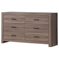 thumbnail image 4 of Brantford 6-drawer Dresser Barrel Oak, 4 of 12