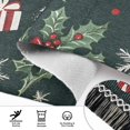 thumbnail image 6 of Yayeee Runner Rug for Bedroom 2'x6' Machine Washable Hallway Non Slip Mat, Green Christmas, 6 of 8