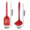 thumbnail image 2 of Juego de 2 utensilios de cocina de silicona, juego de utensilios de cocina de silicona antiadherentes y resistentes al calor, 2 of 5