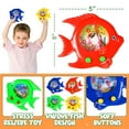 thumbnail image 6 of Fish Water Ring Toss Toy - (Pack of 12) Water Ring Game Handheld Fun Aqua Game Travel Toys for Car Road Trip Activities for Kids Birthday Party Favors and Goodie Bags, 6 of 8