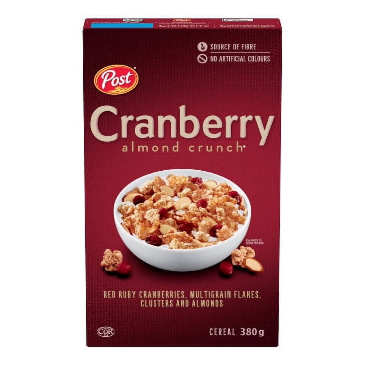 Post Cranberry Almond Crunch Retail Size, 380g