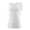 White, variant on Men's Seamless Shapewear Compression Tank Tops Solid Tummy Control Chest Shaping Racerback Undershirt Summer Sleeveless Top